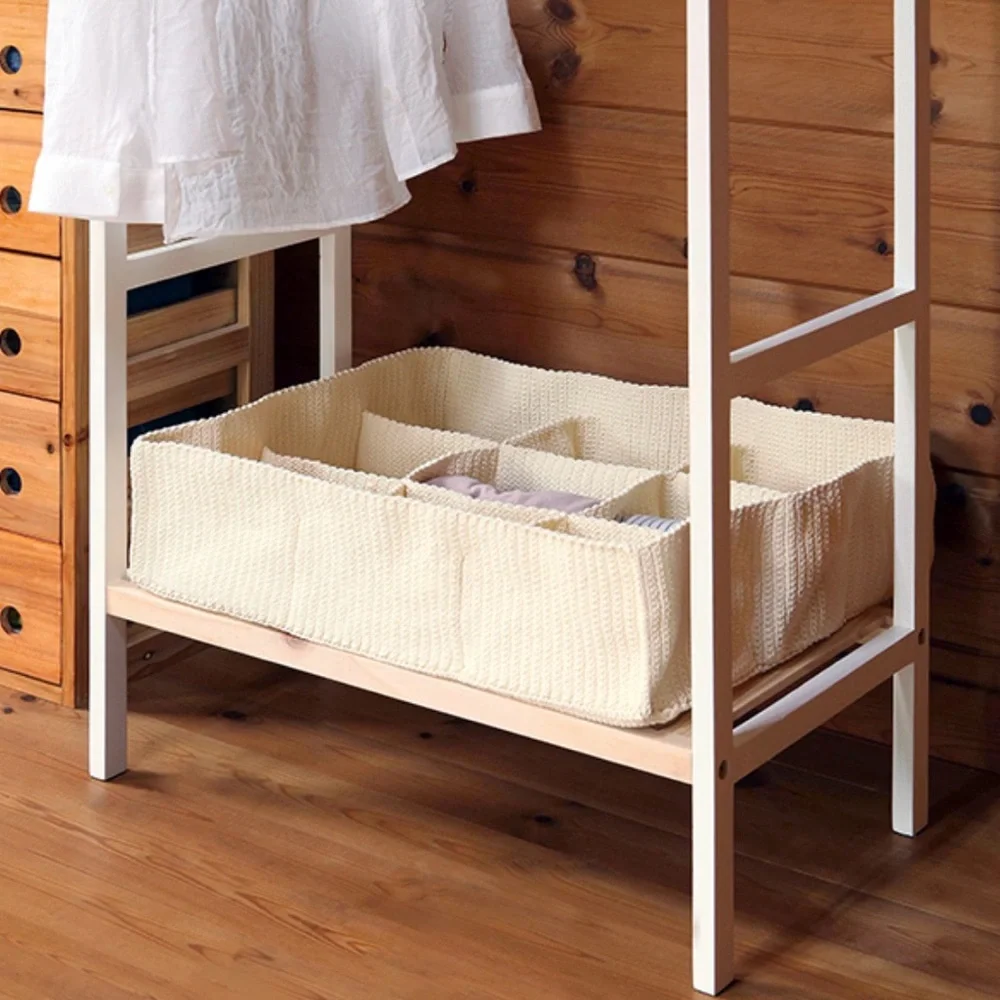 IKEA Komplement Drawer Organizer Ivory Crochet 9-Compartments Storage #0825255B